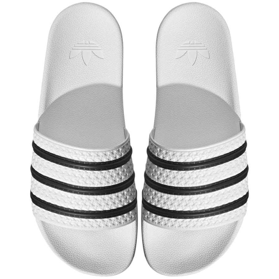 adidas Originals Adilette Sliders White | Mainline Menswear us